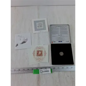 Canadian 1999-2000 New Millennium Keepsake, Stamp, Momentous Box, Holographic Panel, Coin