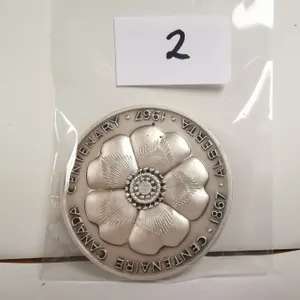 Alberta Part Silver Centennial Medal, 60g