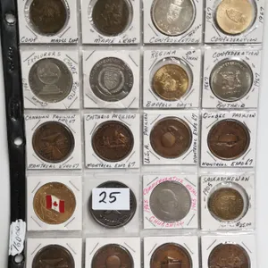 20 Seldom Seen Tokens, Lot 5