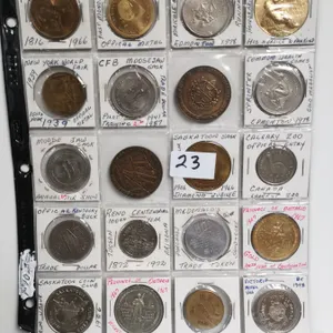 20 Seldom Seen Tokens, Lot 3