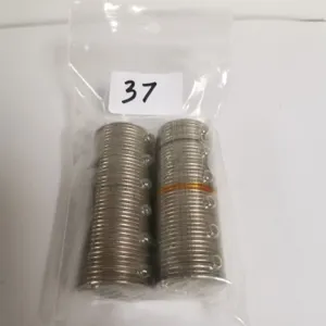 Two Full Rolls of 1973 RCMP 25 cents