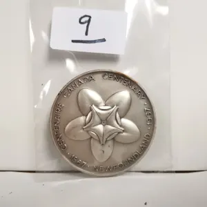 Newfoundland Part Silver Centennial Medal, 60g