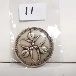 Prince Edward Island Part Silver Centennial Medal, 60g
