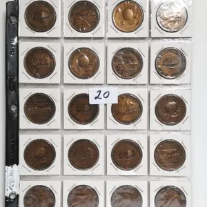Twenty EXPO 1967 Medallions