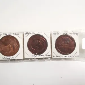Three Space Tokens from 1960's