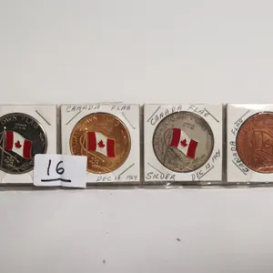 1964 Canada Flag Medals