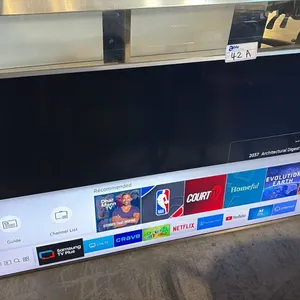 SAMSUNG UN55MU7000FXZC 55" 4K SMART TV UHD HDR 120V 57W WIFI DOLBY DTS AUDIO LED FLAT UNIT