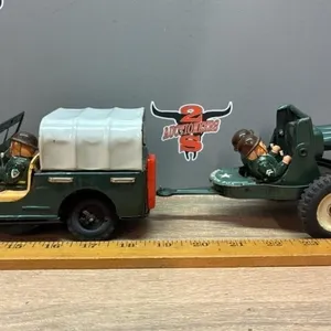Toy Jeep & Gun Cart. Need To Visit The Motor Pool