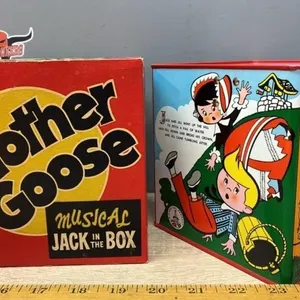Vintage Mother Goose Jack In The Box. I Just