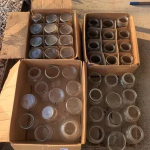 4 boxes jars