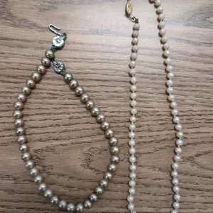 Pearl necklaces