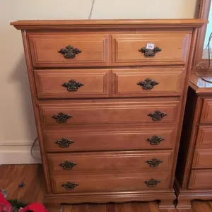 4 drawer maple chest match lots 2b, 10b 34x18x46H