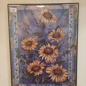 Framed sunflower print 16x20