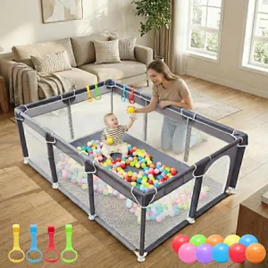 NEW $107 (50'x74") Orian Baby Playpen