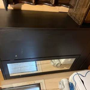 Wooden Dresser, Closet and Wall Mount Shelves