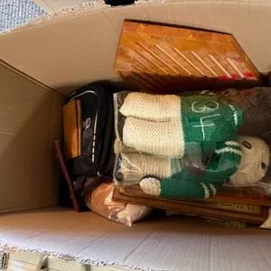 Box of Games, Stuffed Animals and Dolls