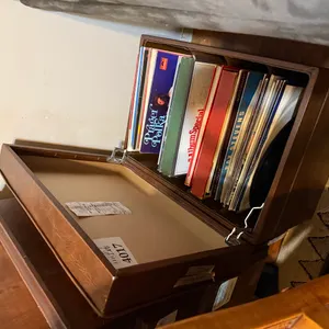 Leather Box Full of Records