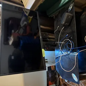 RCA TV, TV Stand and Cords