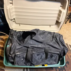 Box of Bags Including Duffel Bags, Backpacks and Laptop Bags