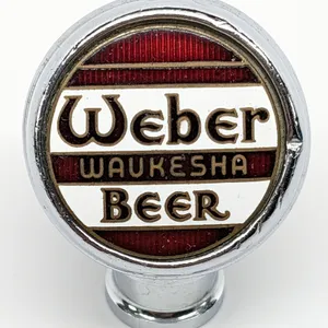 BALL TAP KNOB HANDLE WEBER BEER WAUKESHA WISCONSIN
