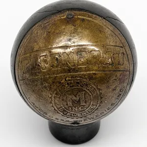 BALL TAP KNOB HANDLE ELFENBRAU BEER LA CROSSE WISCONSIN (DAKA-WARE)