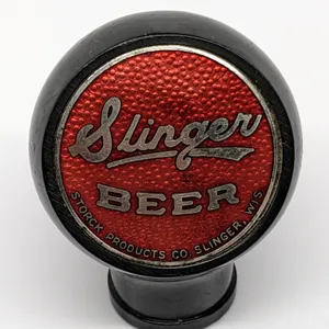 BALL TAP KNOB HANDLE SLINGER BEER STORCK PRODUCTS CO SLINGER WISCONSIN