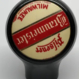 BALL TAP KNOB HANDLE BRAUMEISTER PILSENER BEER MILWAUKEE WISCONSIN (BASTIAN BROS)