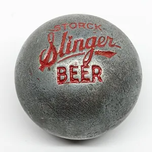 BALL TAP KNOB HANDLE STORCK SLINGER BEER WISCONSIN
