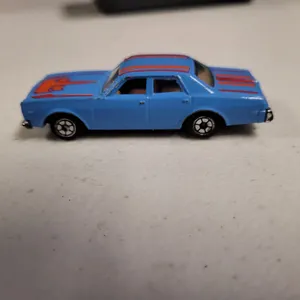Vintage Matchbox Superfast Ford Cortina – Blue Die-Cast Car, Made in Macau