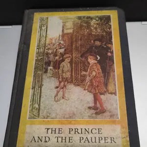 The Prince and the Pauper by Mark Twain, Illustrated by F. Vaux Wilson, Harper & Brothers Edition, E