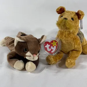 A game of chase! Ty Beanie baby