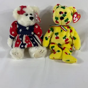 2 TY Beanie Babies