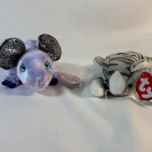 2 Unlikely Friends Ty Beanie Babies
