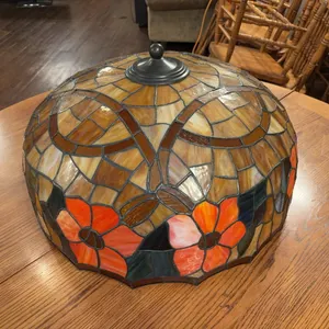Stained Glass Hanging Light