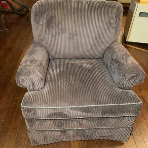 Brown Swivel Rocker