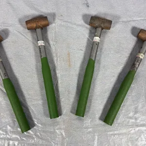 Hackett Brass Head/Steel Handled Hammers