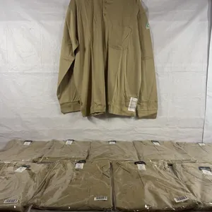 NEW Maxisoft F/R Long-Sleeved Pocket Henleys
