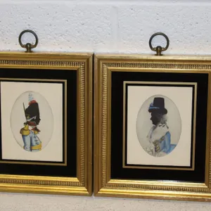 Borghese Silhouette Portrait Prints