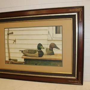 Ken Davies "Gisler Mallard" Duck Decoy Print