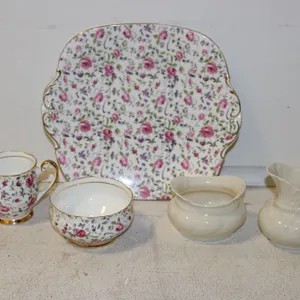 Floral China & Tableware