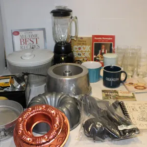 Kitchenware & Cookbooks