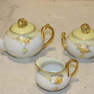 French Limoges Porcelain Tea Service