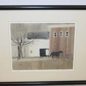 Roger Haas "Amish Going Visiting" Print