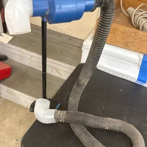 Woodworking Dust Collection Hose & Separator/Cyclone Attachment