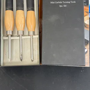 Rockler Mini Carbide Turning Tools 3-Piece Set