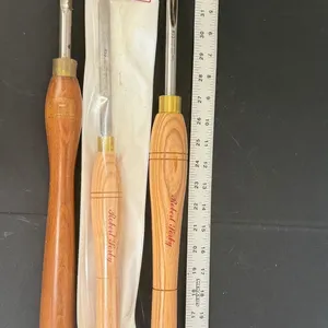 Robert Sorby & Crown Tools M2 HSS Woodturning Tools – 3 Pieces