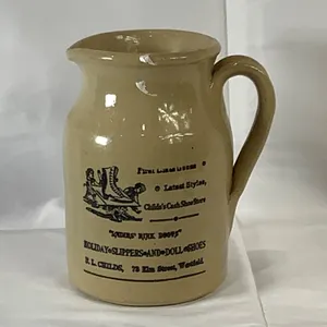 Vintage Moria England Stoneware  Pitcher