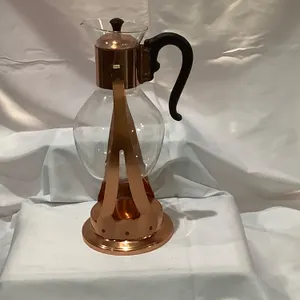 Vintage Copper craft Guild Tilting Glass Carafe