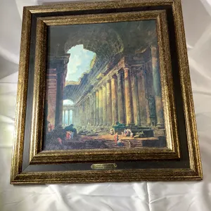 The Old Temple Custom Framed