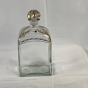 Imperial Glass Decanter Vintage Liquor Bottle